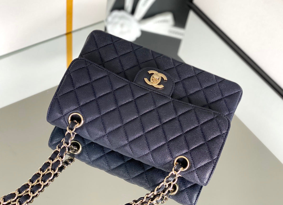 CHL Classic Handbag 26cm Dark Blue For Women A01112