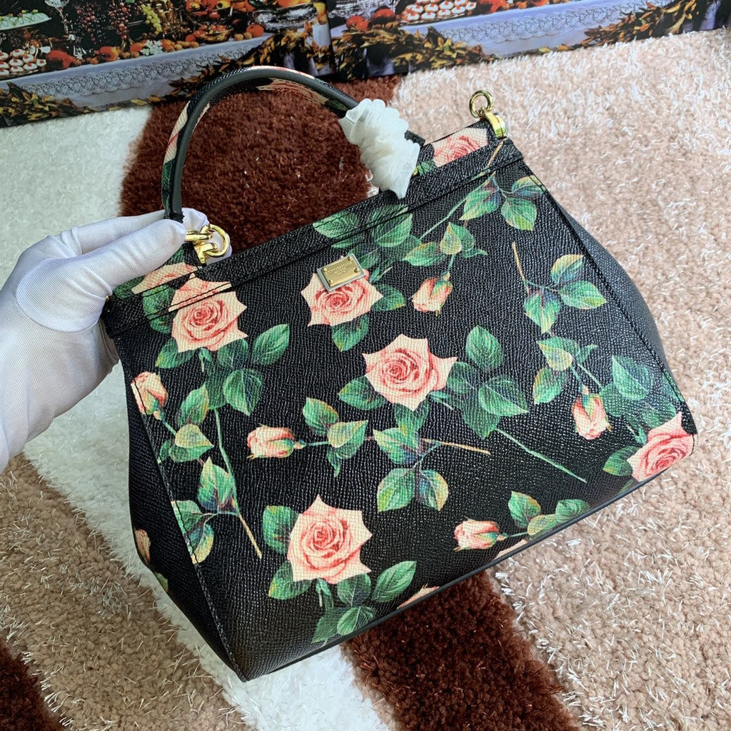 GLAMI MeGLAMIum Sicily Handbag Unique Print Motifs Muticolour For Women 10.2in/26cm GLAMI