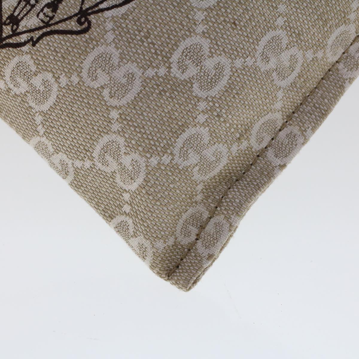 GUCCI GG Canvas Clutch Bag Gray 283400 47215
