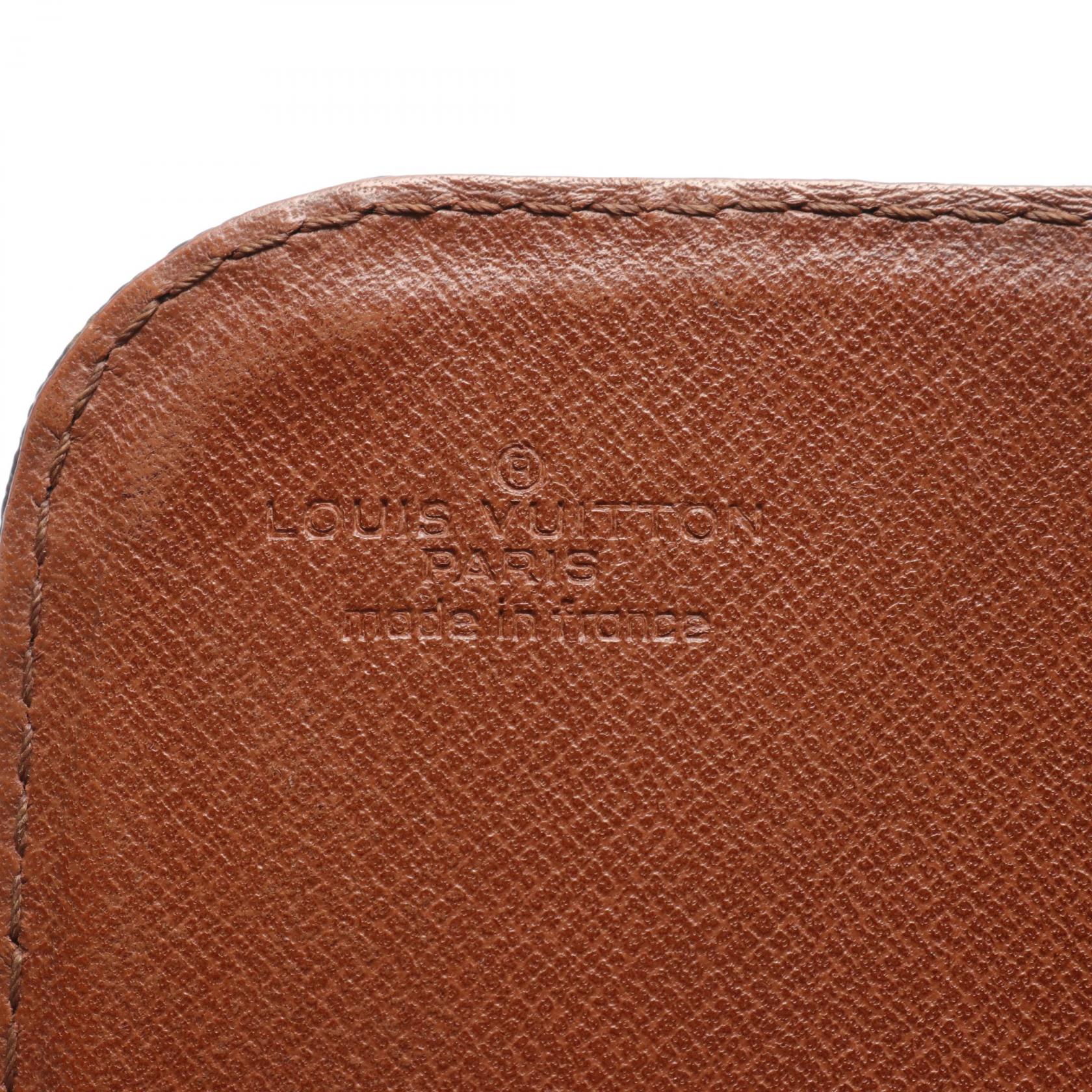 Louis Vuitton Monogram Cartouchiere MM  Canvas Shoulder Bag