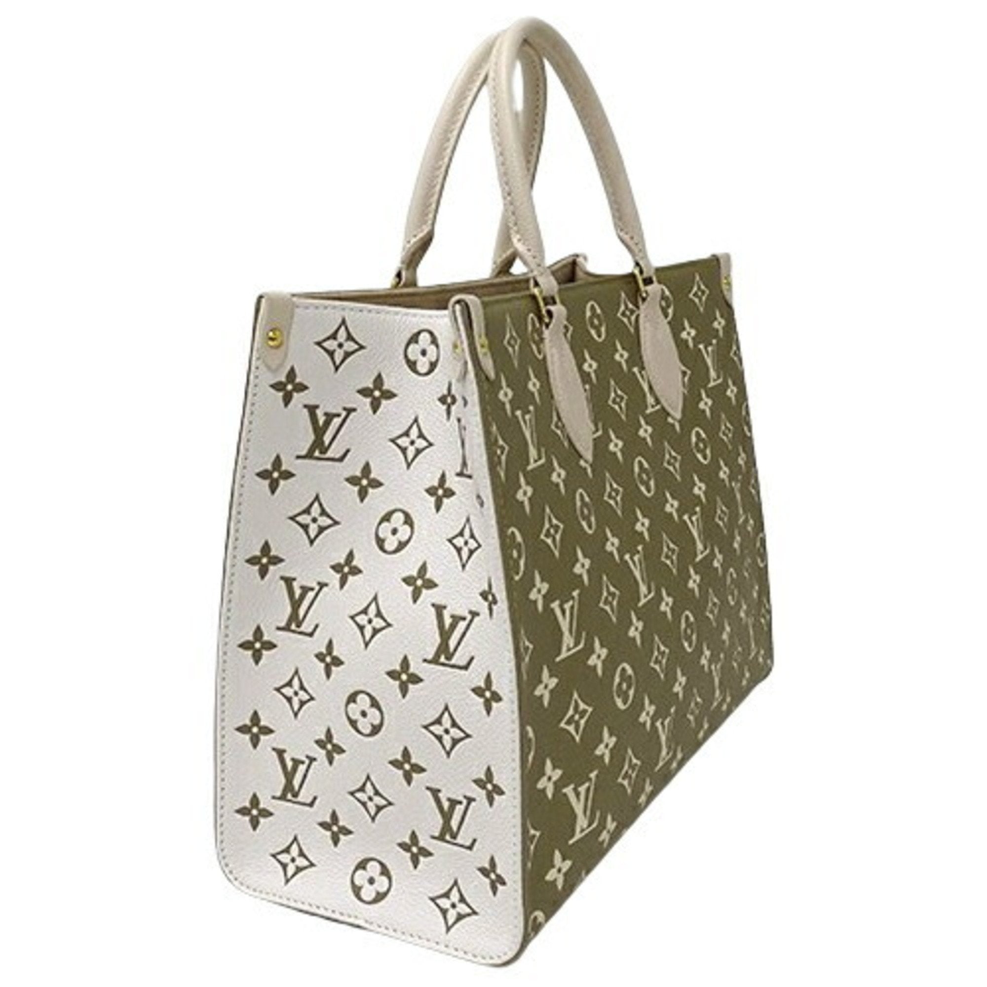 Louis Vuitton Onthego  Leather Tote Bag ()