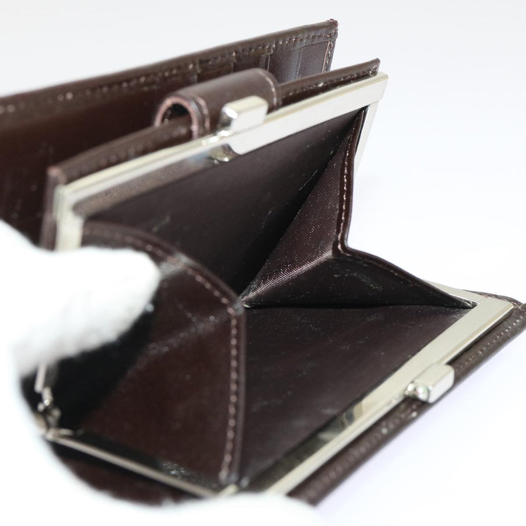 FENDI Zucca Canvas Wallet Black Brown 2251-01692-009 47535
