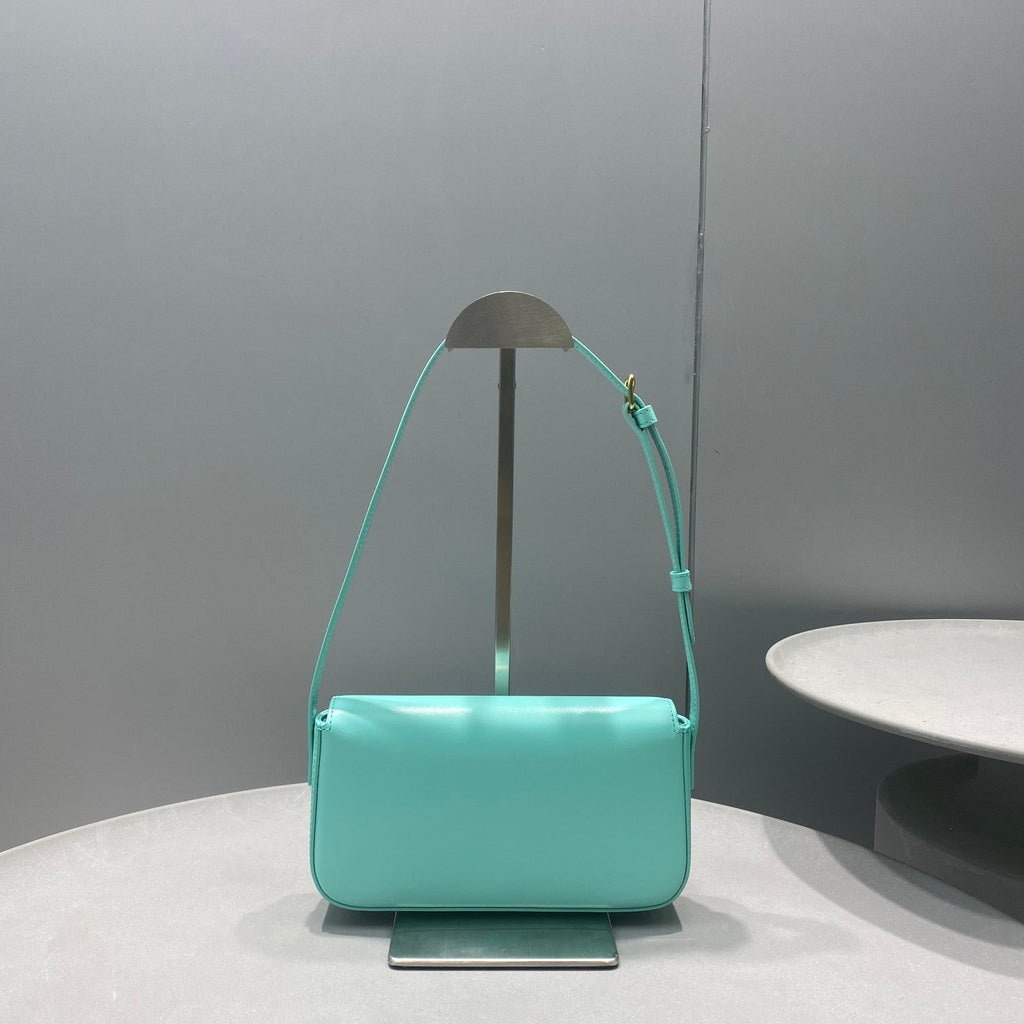 GLAMI Triomphe Shoulder Bag Mint Green For Women 8in/20cm