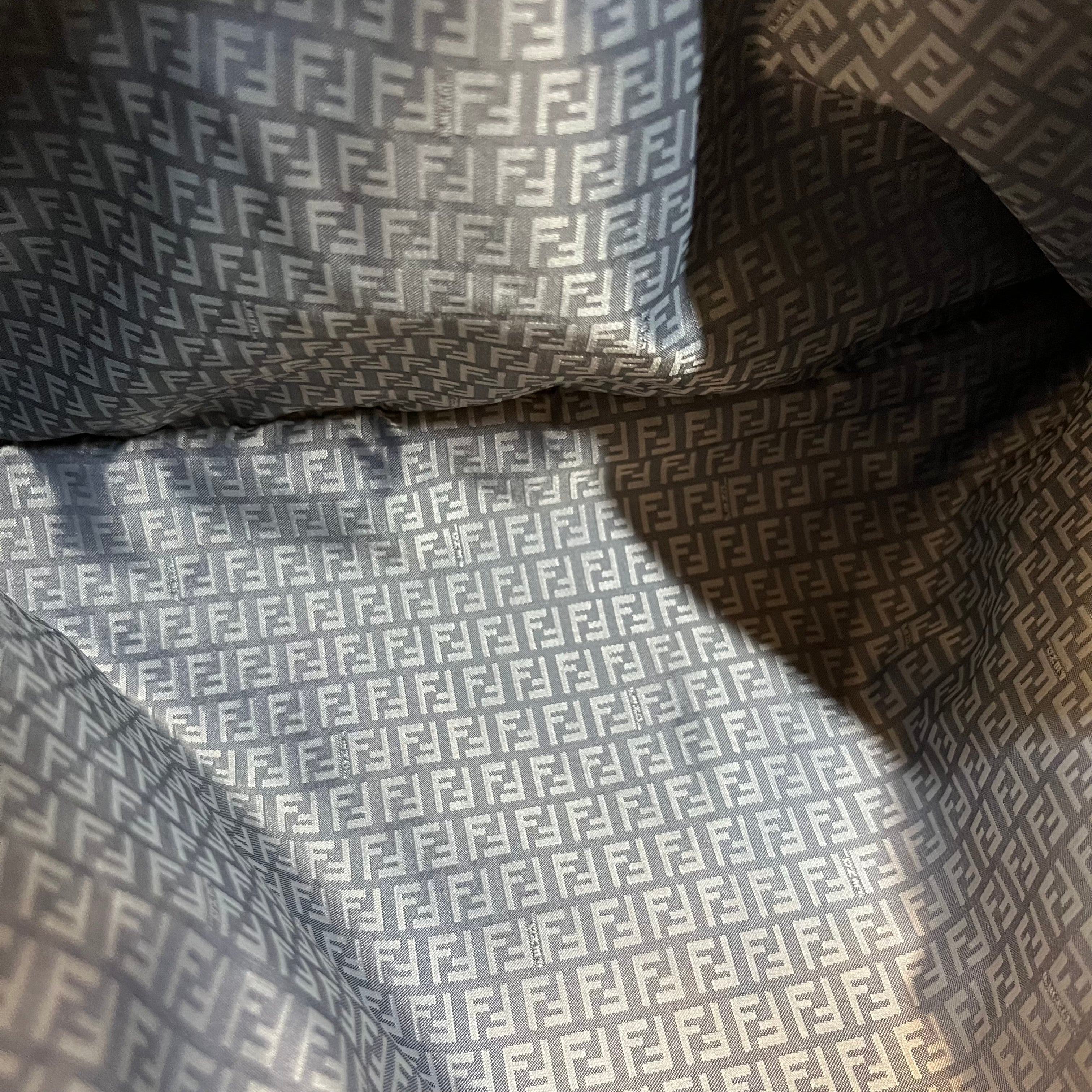 FENDI Nylon Zucchino Shoulder Bag