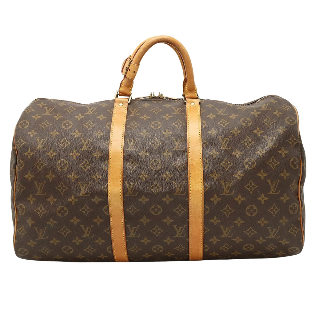 Louis Vuitton Keepall 50  Canvas Travel Bag ()