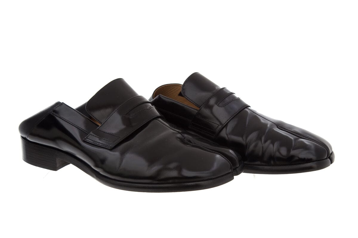 Maison Margiela Men's Black Tabi-Toe Shoes SZ 45