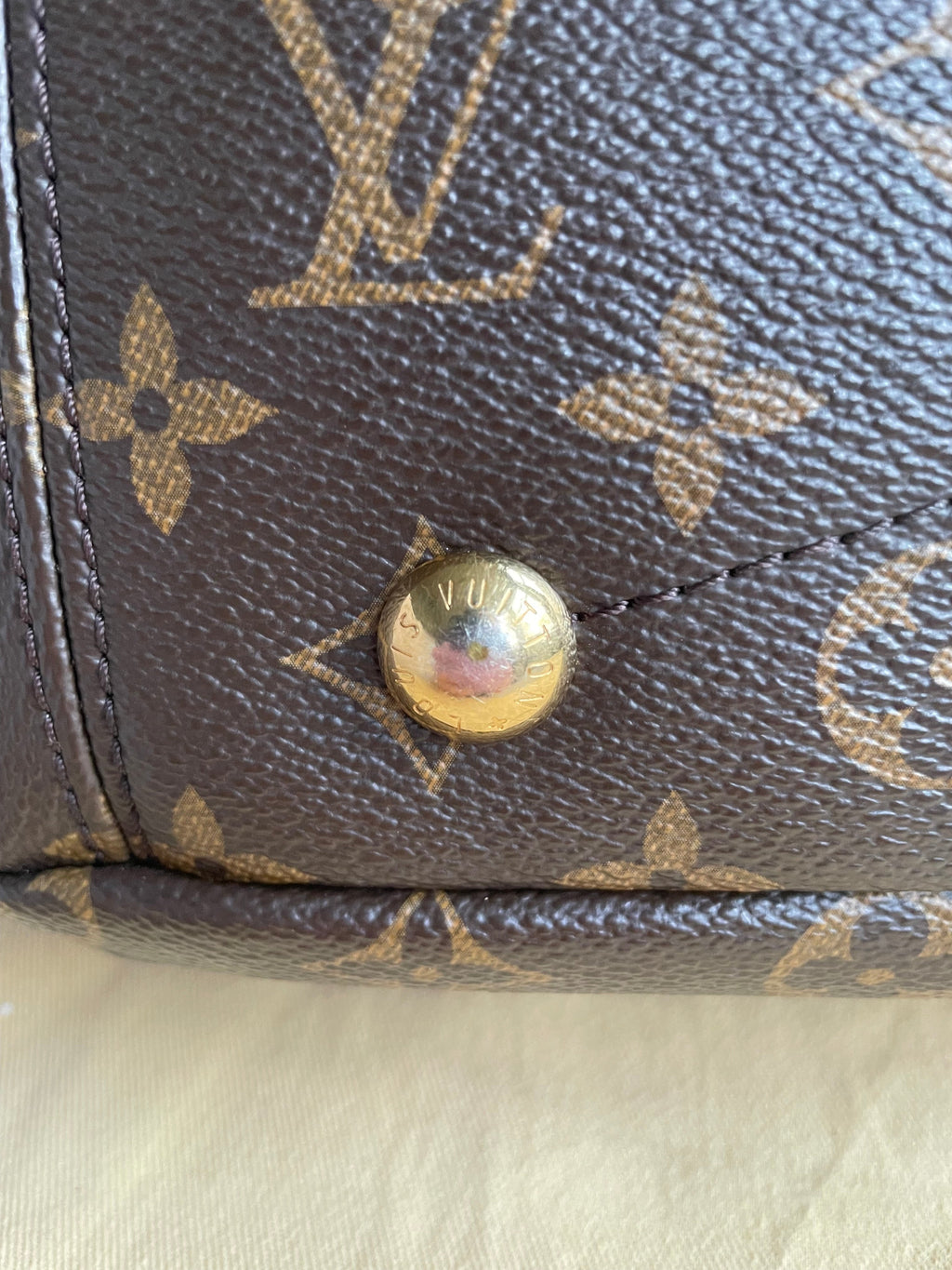 Louis Vuitton Pallas Tote in Monogram and Grape (RRP £1960)