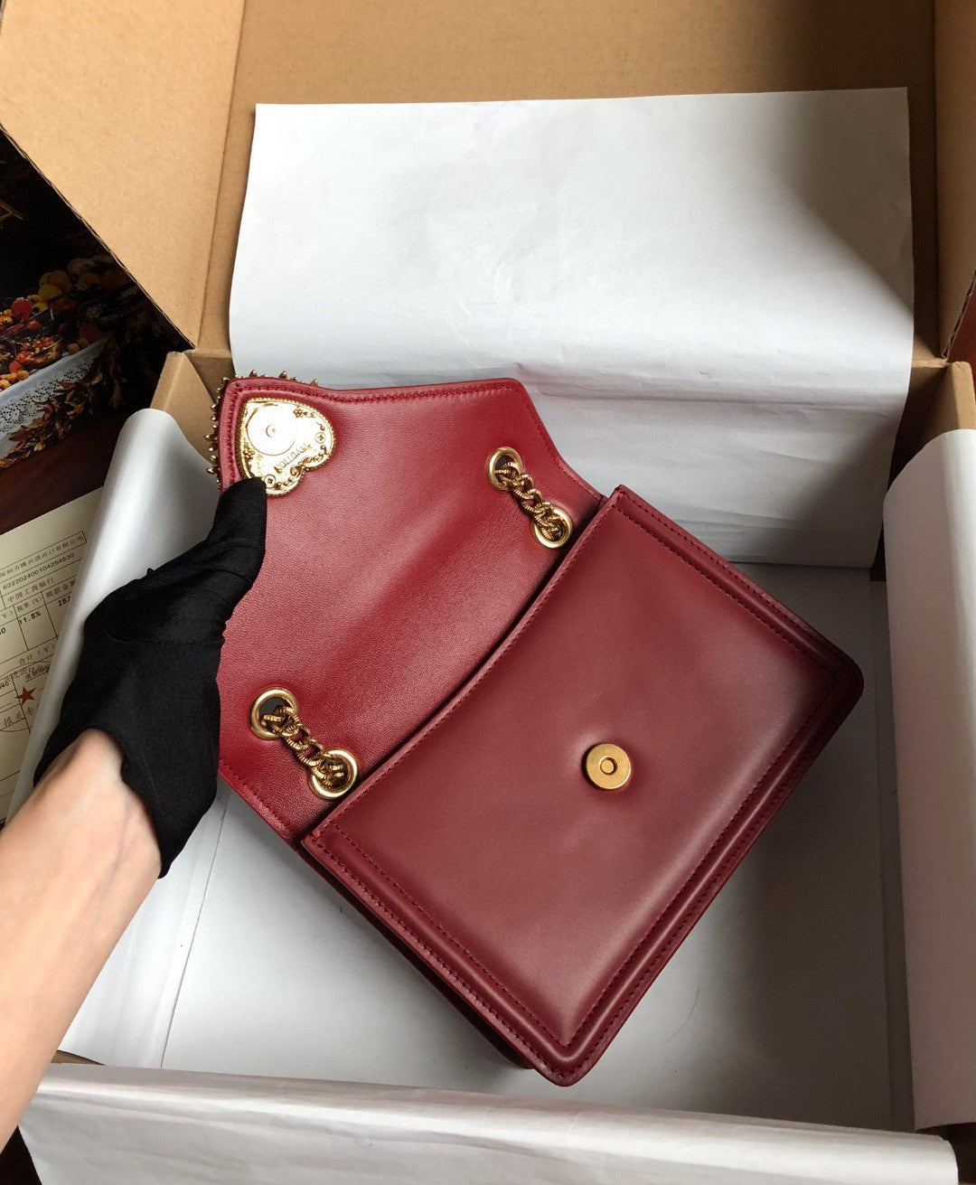 GLAMI MeGLAMIum Devotion Bag Burgundy For Women 8.1in/20.5cm GLAMI