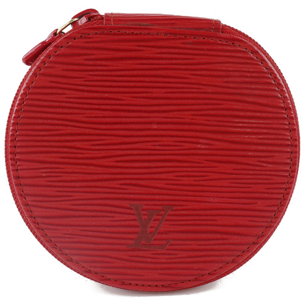 Louis Vuitton Ecran Vision Porterait Jewelry Case M48227 Epileptic Castilian Red French Fasciner Ecran Bijoux
