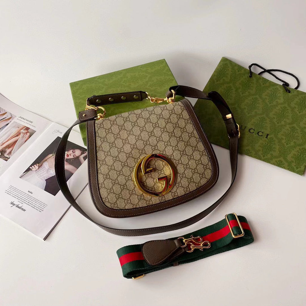 GC595 Blondie Medium Top Handle Bag / 11.4"W x 8.7"H x 2.7"D