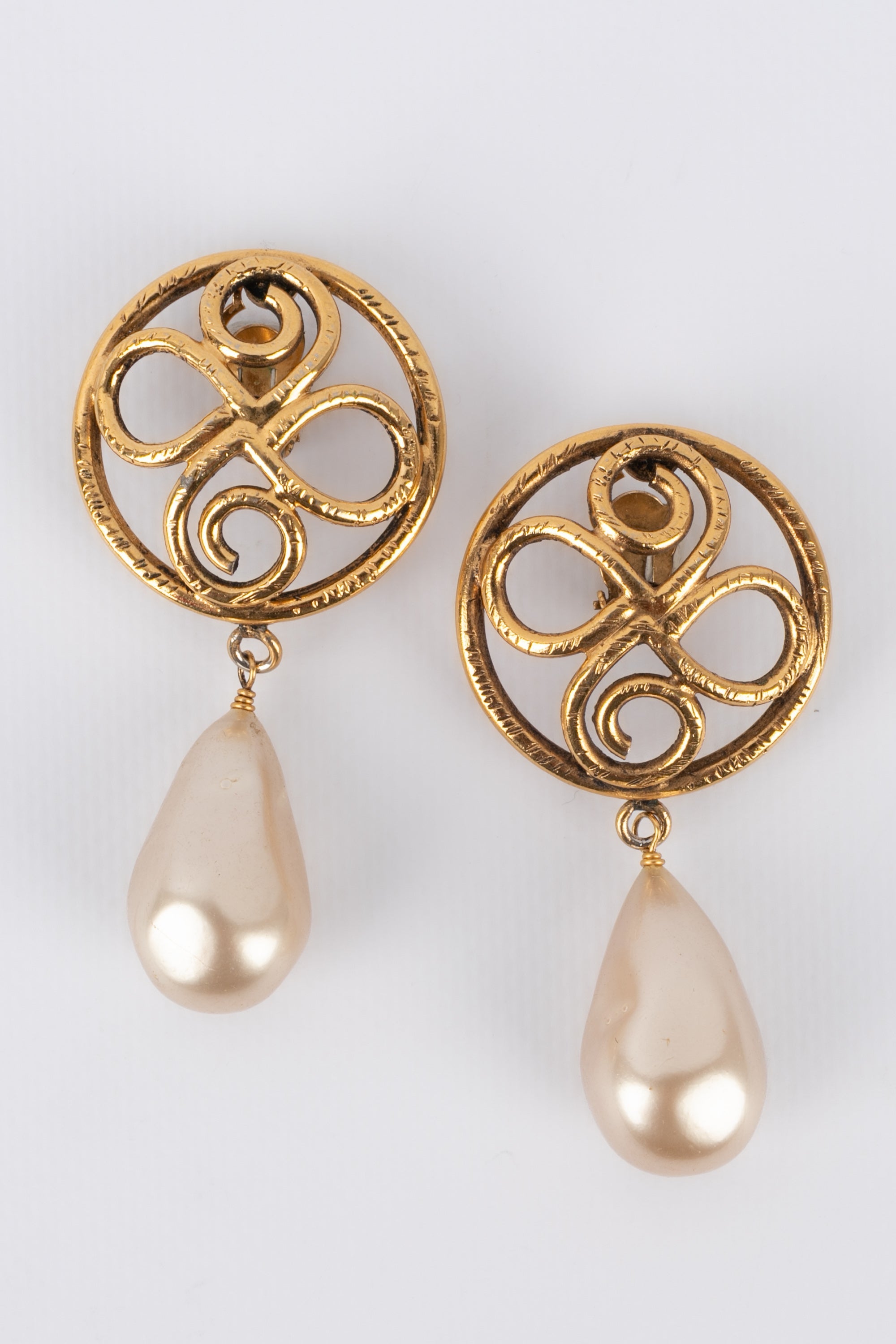 Boucles d'oreilles Chanel Haute Couture