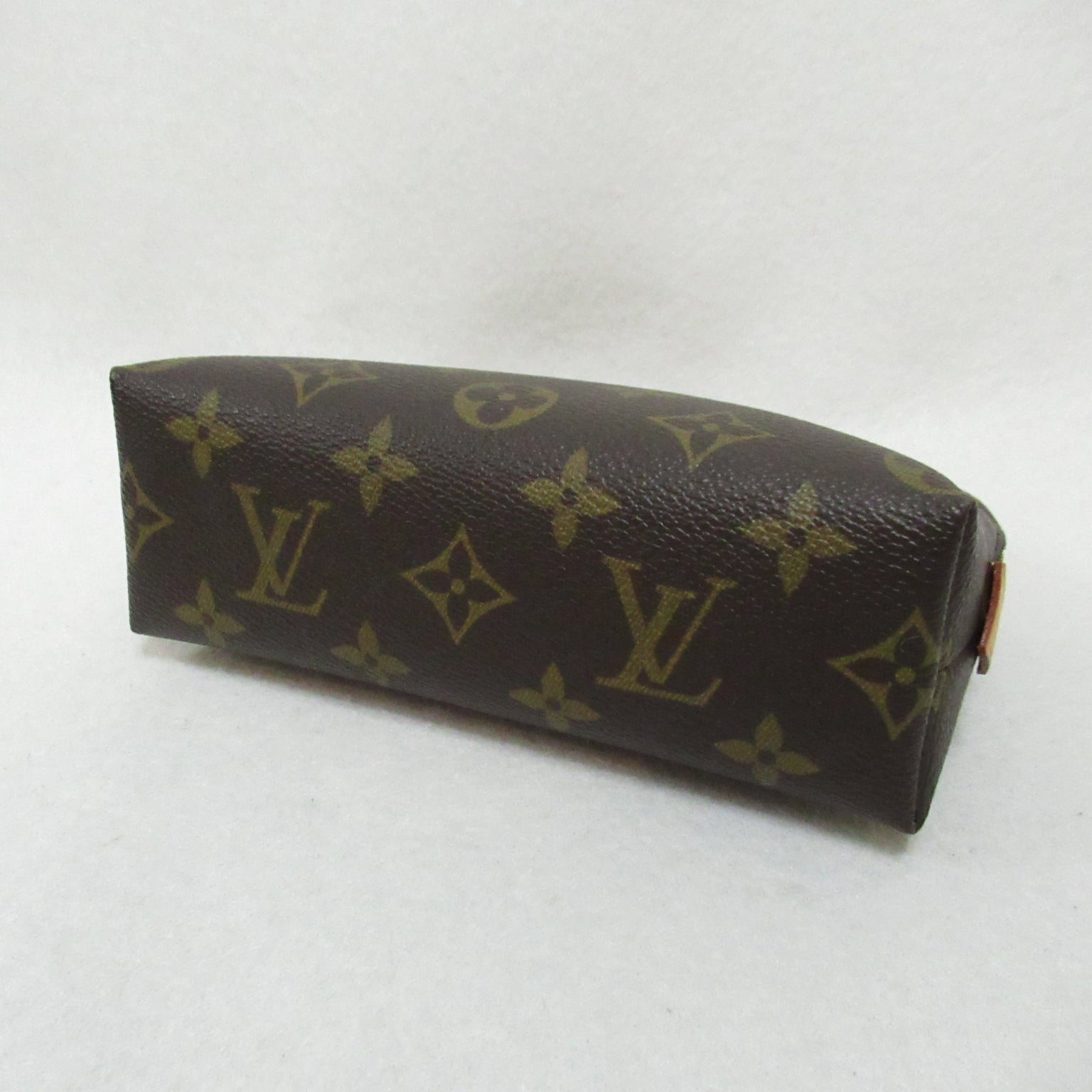 Louis Vuitton Louis Vuitton Posket Cosmetics Cosmetics Bag PVC Coated Canvas Monogram  Brown M47515