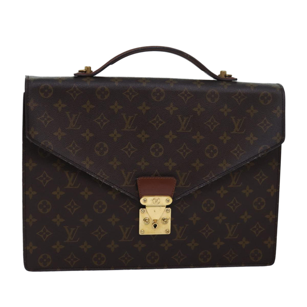 Louis Vuitton Monogram Portedocuments Bandouliere Business Bag