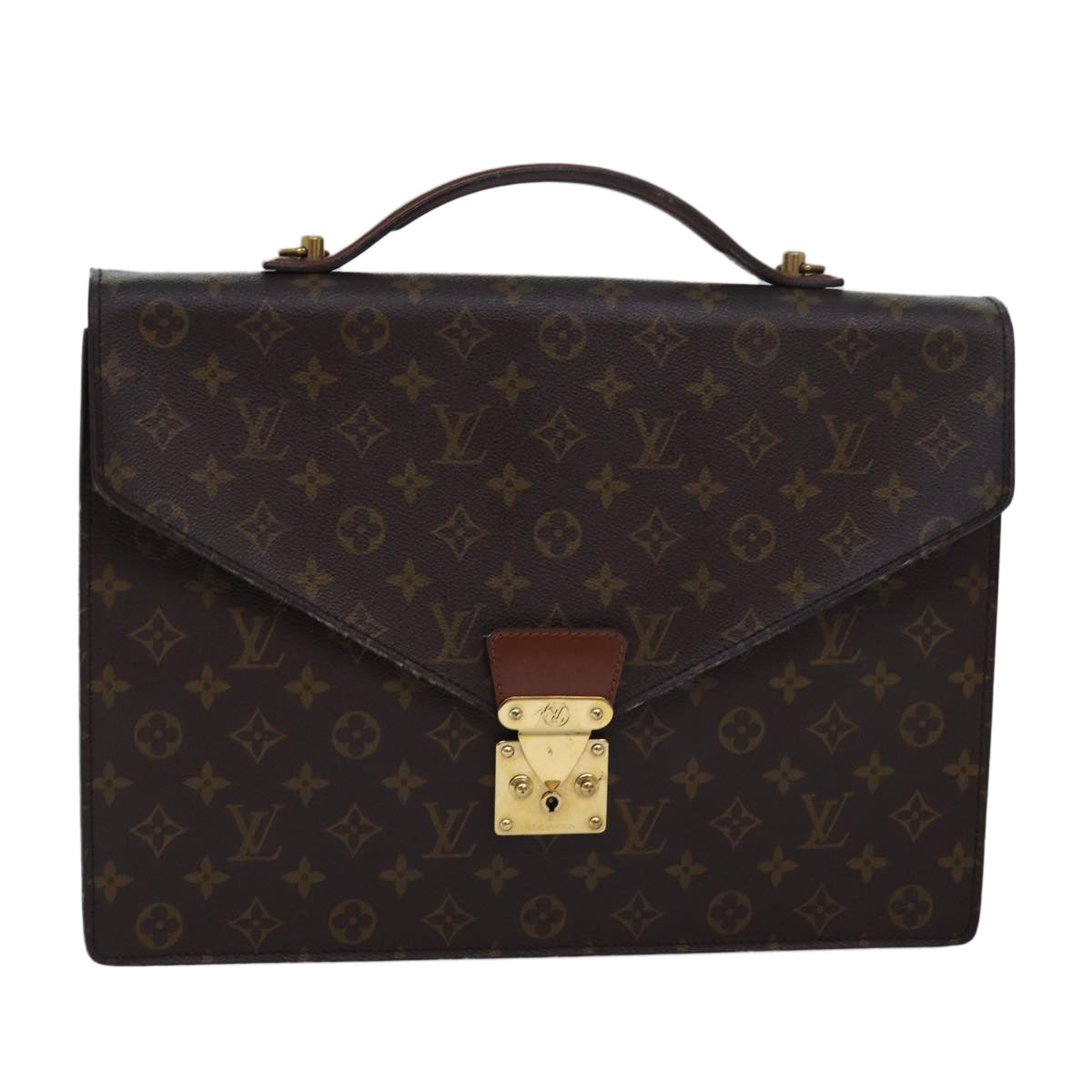 Louis Vuitton Monogram Portedocuments Bandouliere Business Bag