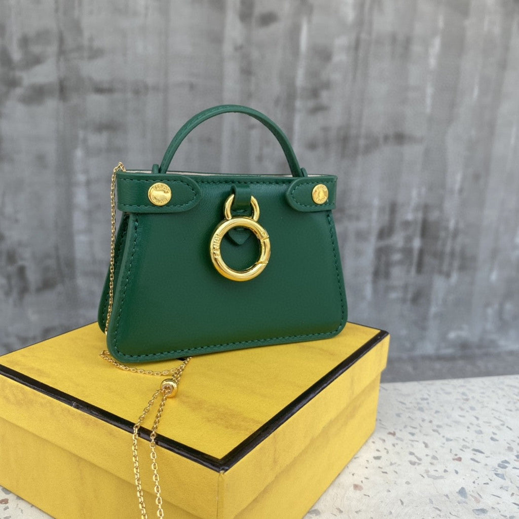FI Nano GlamI Charm Crossbody Green Bag For Woman 12cm/4.5in
