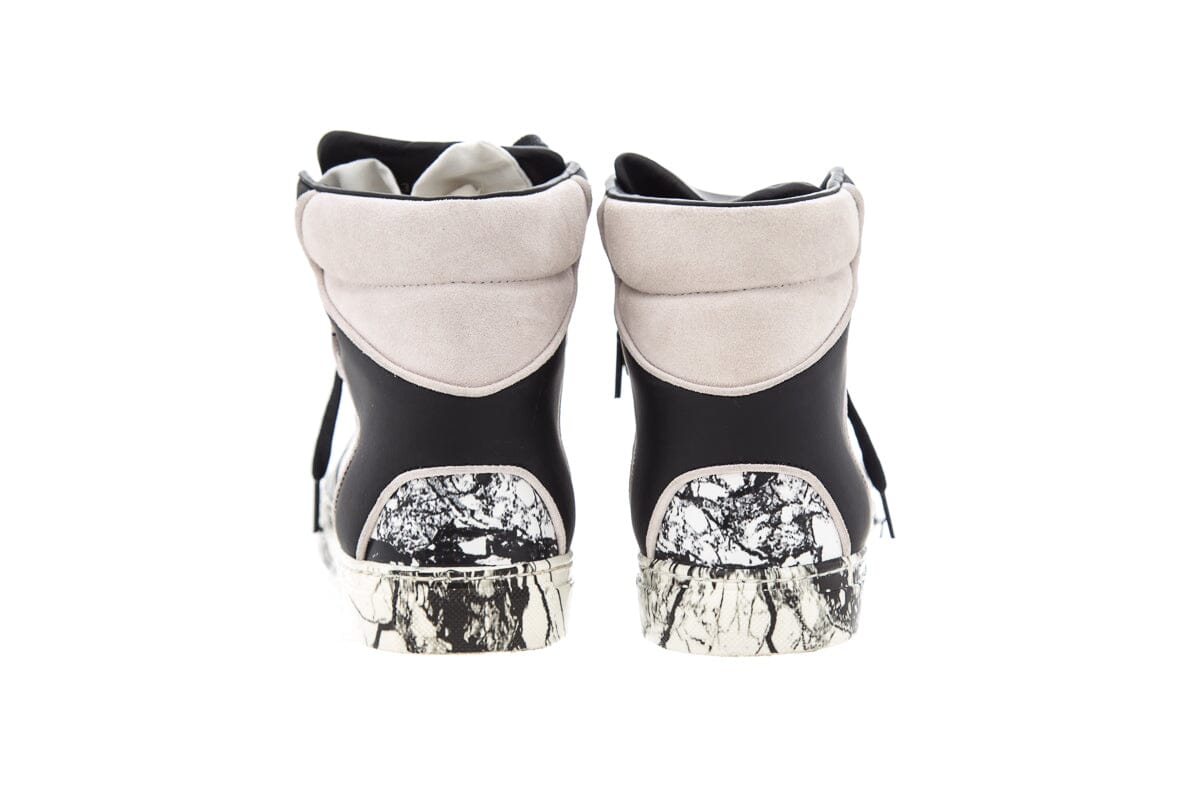 Balenciaga Black & White Sneakers SZ 37