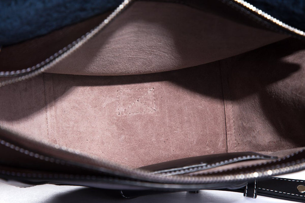 J.W. Anderson Brown Suede Handle Bag