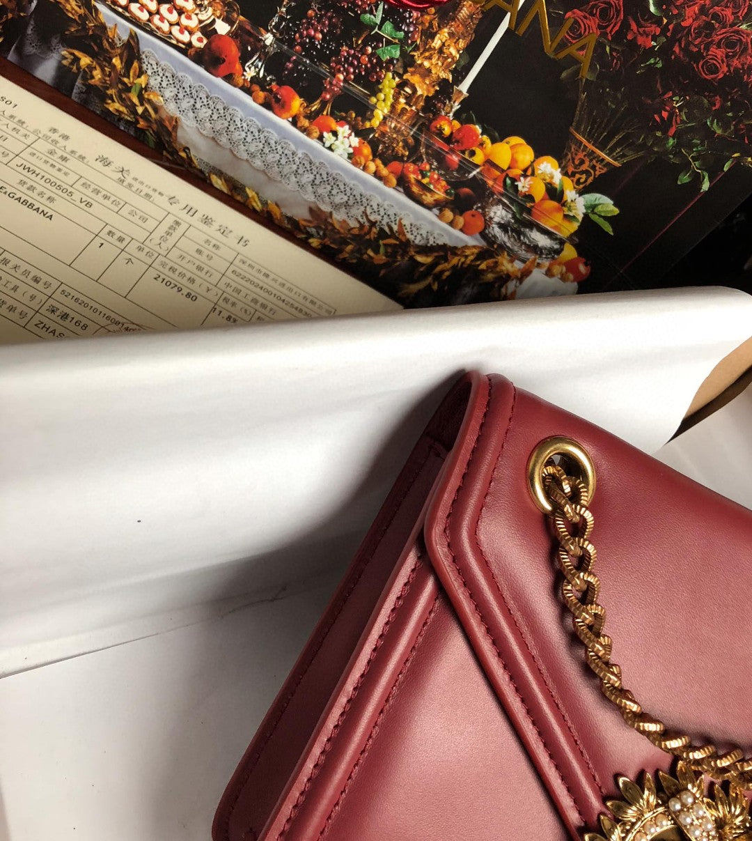 GLAMI MeGLAMIum Devotion Bag Burgundy For Women 8.1in/20.5cm GLAMI