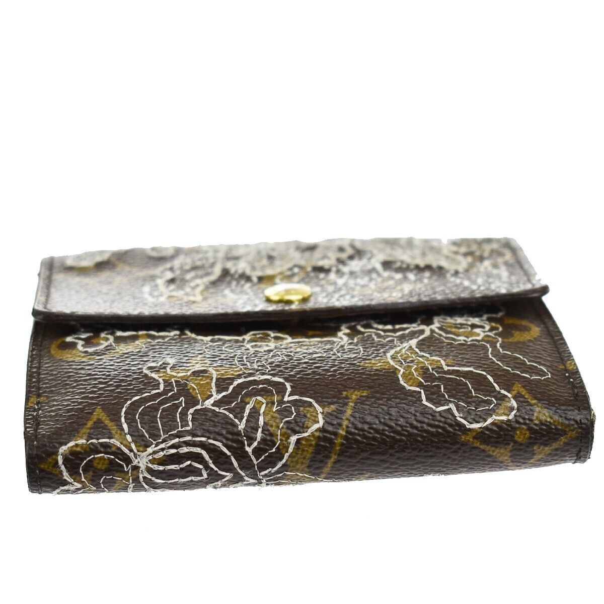 Louis Vuitton Elise  Canvas Wallet  ()