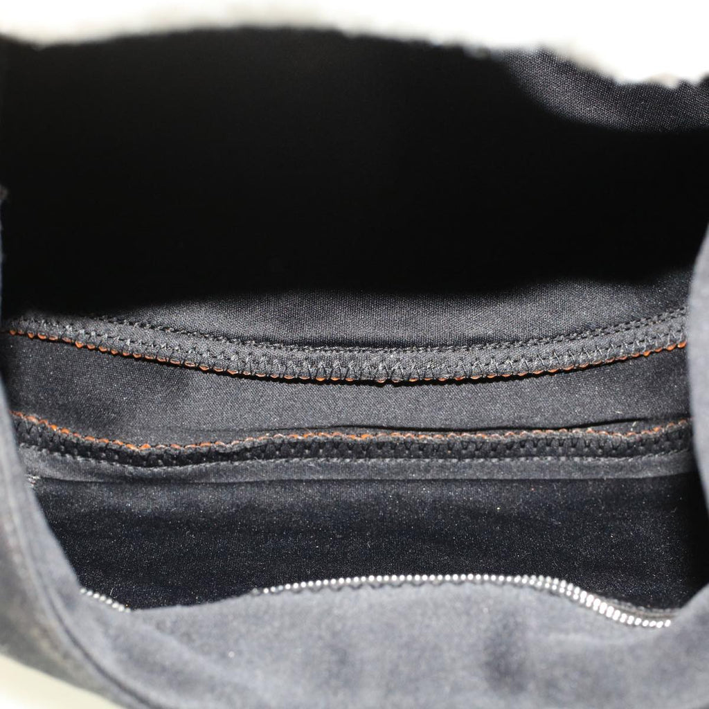 FENDI Shoulder Bag Nylon Black 48463