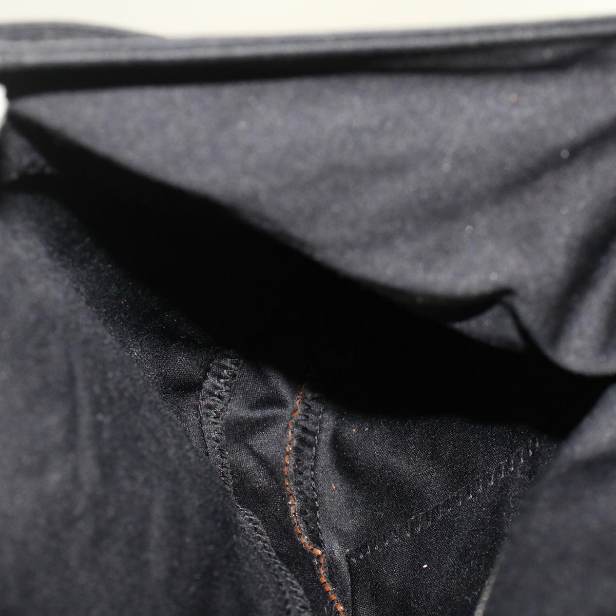 FENDI Shoulder Bag Nylon Black 48463