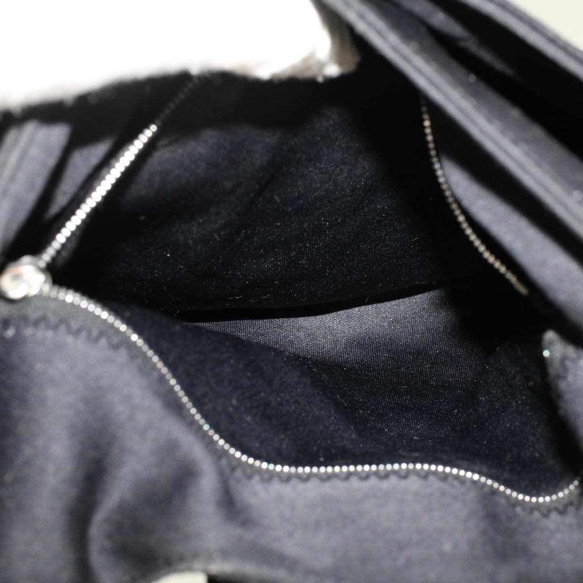 FENDI Shoulder Bag Nylon Black 48463