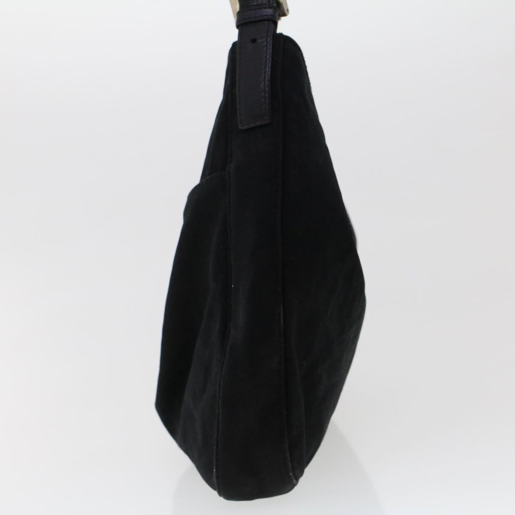 FENDI Shoulder Bag Nylon Black 48463