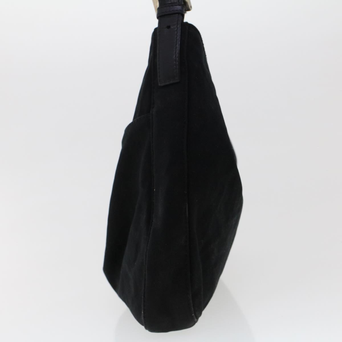 FENDI Shoulder Bag Nylon Black 48463