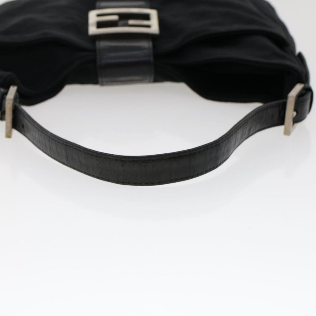 FENDI Shoulder Bag Nylon Black 48463