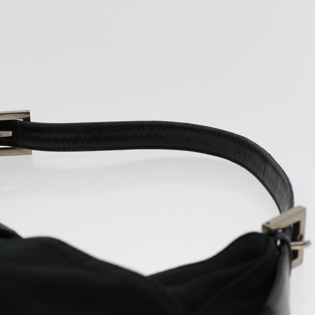 FENDI Shoulder Bag Nylon Black 48463