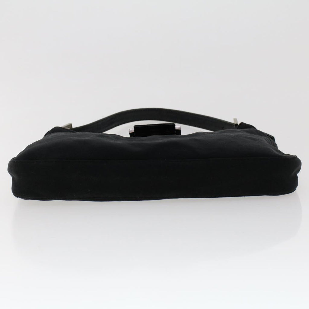 FENDI Shoulder Bag Nylon Black 48463