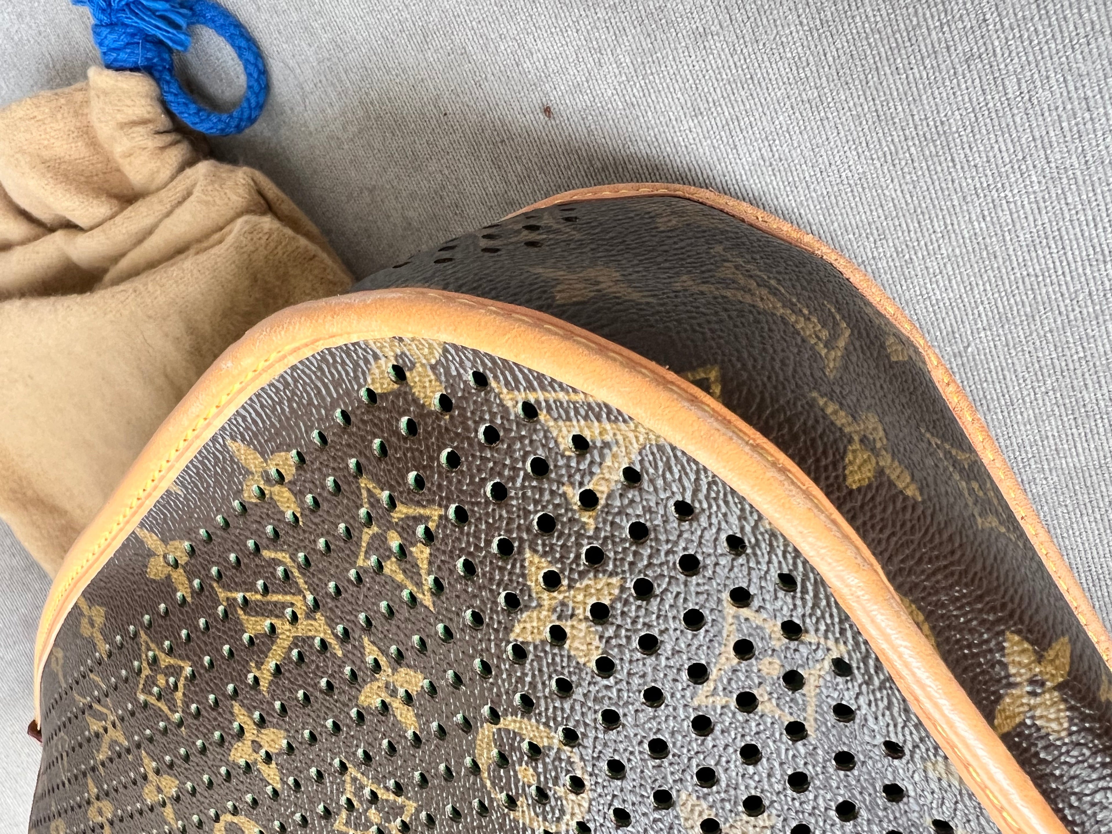 Louis Vuitton Perforated Monogram Green Musette Bag