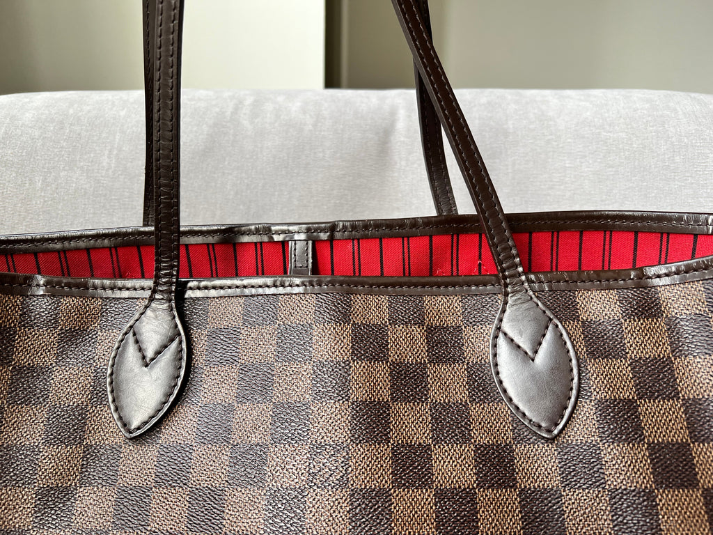 Louis Vuitton Neverfull MM Damier Ebene Cherry Interior (RRP £1,410)