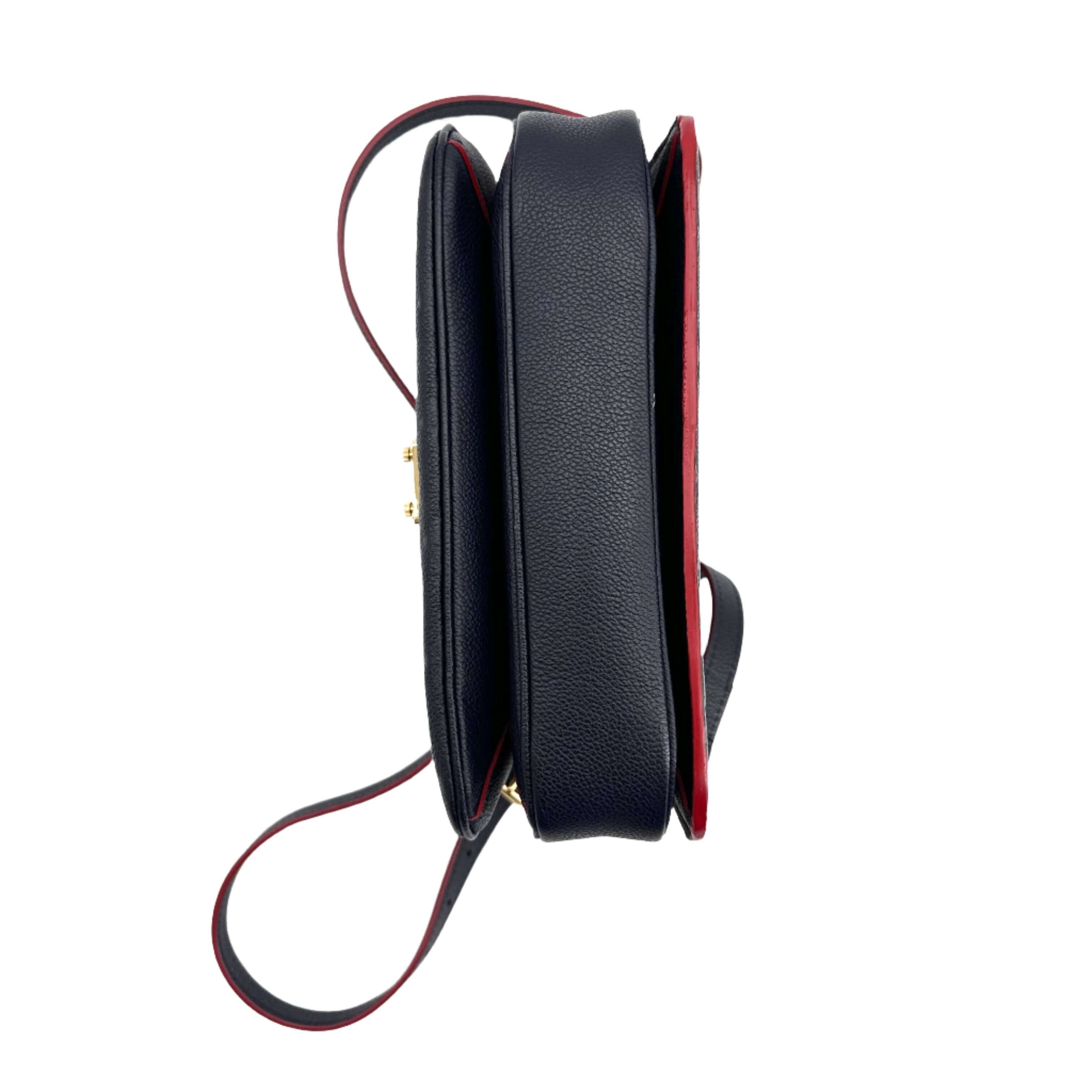 Louis Vuitton Empreinte Pochette MÃƒÆ’Ã‚Â©tis Marine Rouge