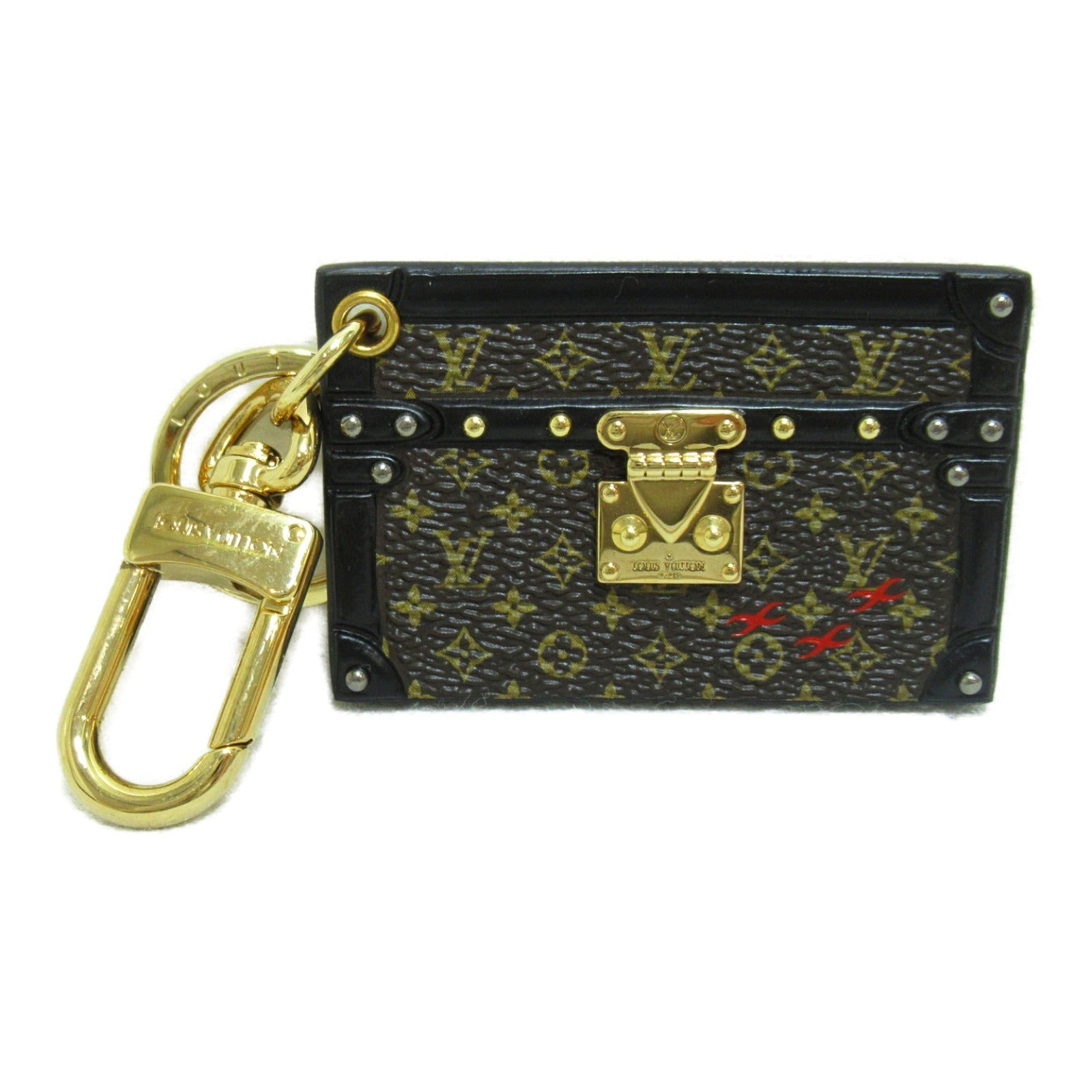 Louis Vuitton Louis Vuitton Pittmark Keyher Accessories PVC Coated Canvas Monogram   Brown M78618