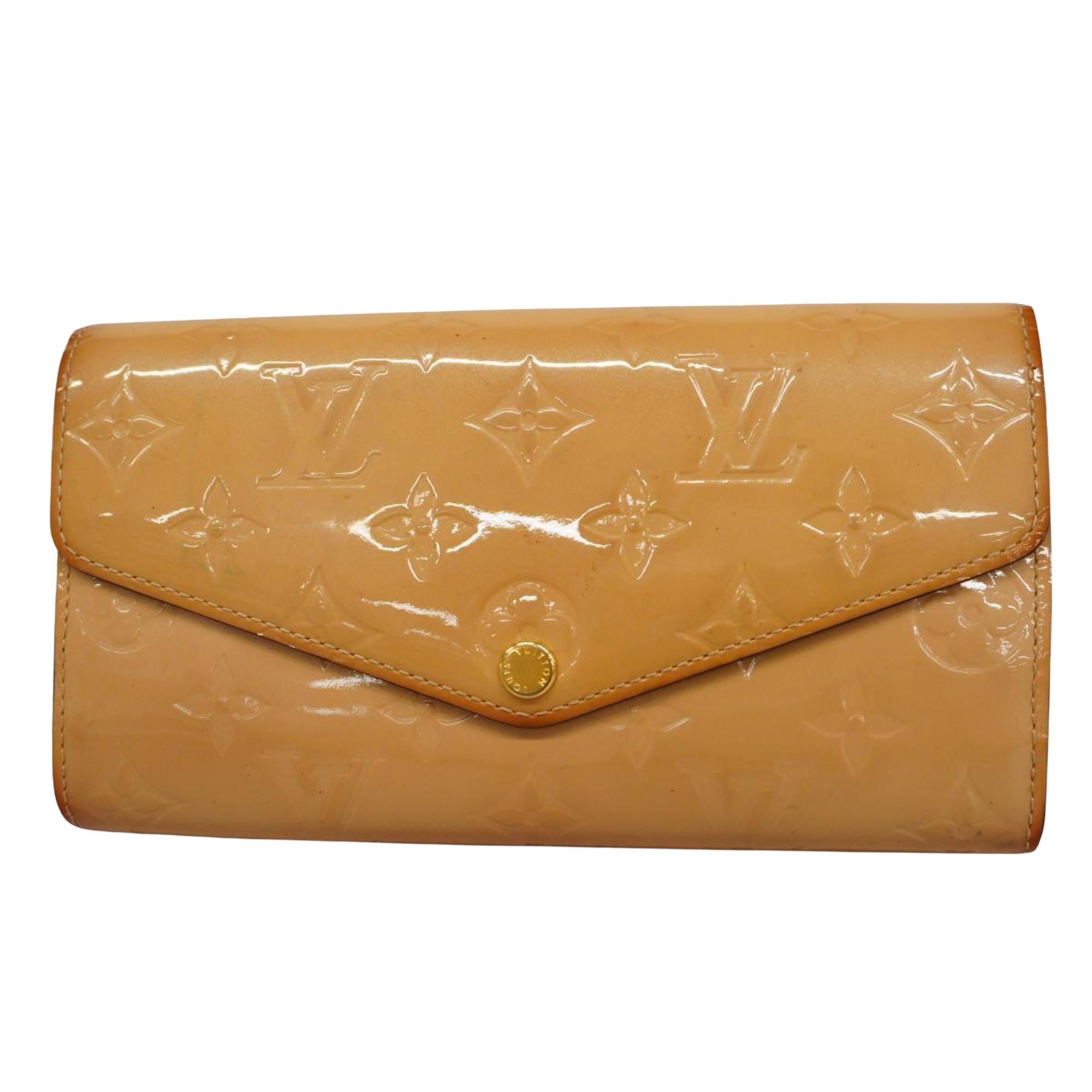 Louis Vuitton Portefeuille Sarah  Patent Leather Wallet  ()