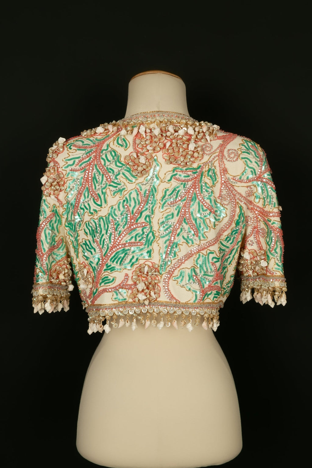 Veste bolÃƒÆ’Ã‚Â©ro "coquillages" Valentino