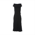 Louis Vuitton 18AW Wool s One Earrings L  Black RW182W Nonerth Sleeve Sealed