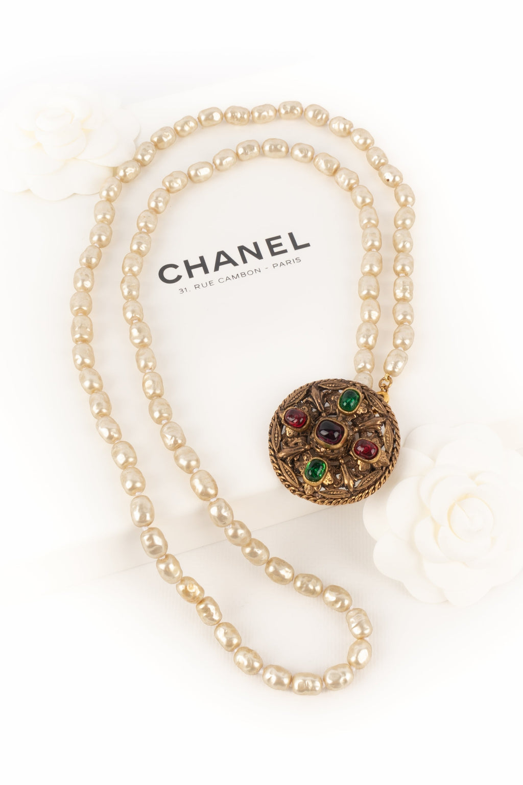 Collier byzantin Chanel 1983