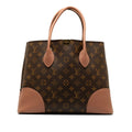 Louis Vuitton Monogram Flanders Handbag M41597 Brown Boadows PVC Leather  Louis Vuitton