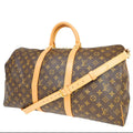 Louis Vuitton Keepall Bandouliere 50  Canvas Travel Bag ()