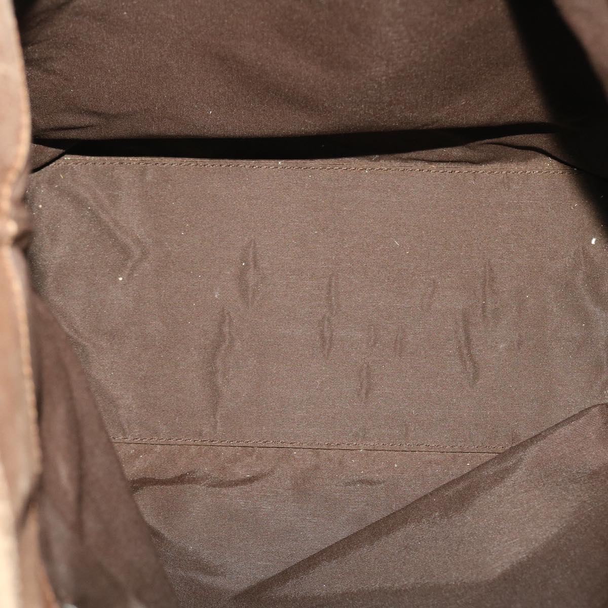 GUCCI GG Canvas Tote Bag Brown 49057
