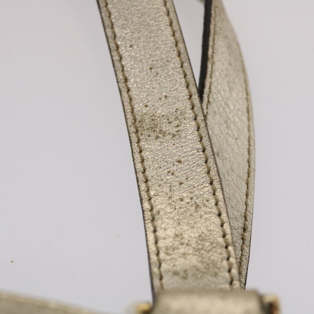 GUCCI GG Canvas Tote Bag Beige Gold 49062