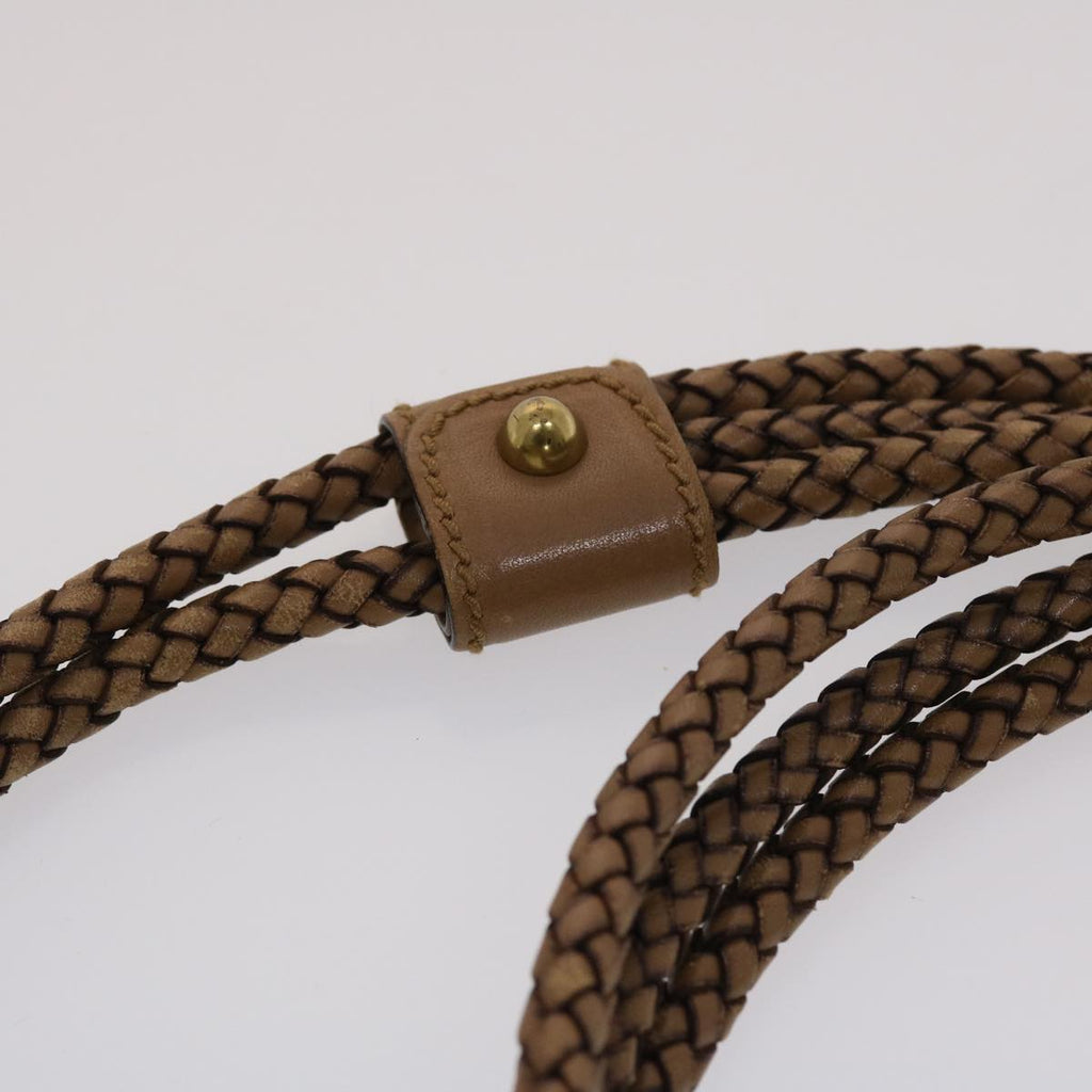 GUCCI GG Canvas Shoulder Bag Brown 109097 49074