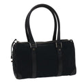 GUCCI GG Canvas Hand Bag Black 49079