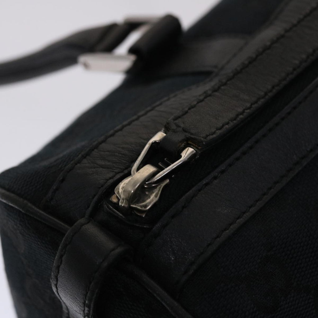 GUCCI GG Canvas Hand Bag Black 49079