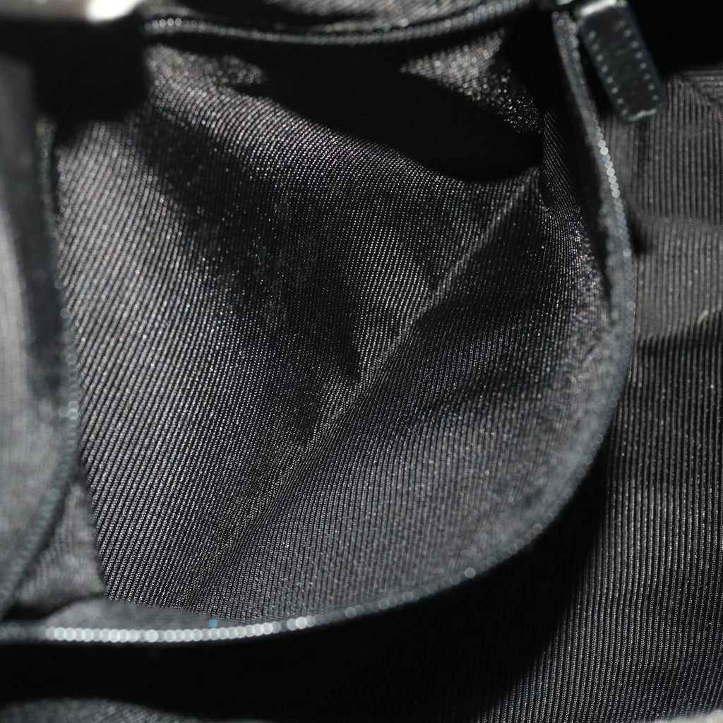 GUCCI GG Canvas Hand Bag Black 49079