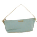GUCCI GG Canvas Accessory Pouch Light Blue White 49080