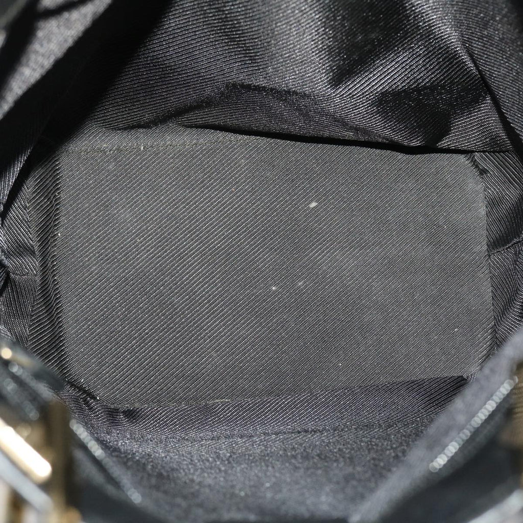 GUCCI GG Canvas Hand Bag Black 49083