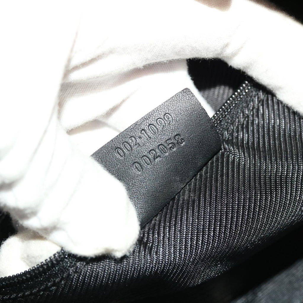 GUCCI GG Canvas Hand Bag Black 49083